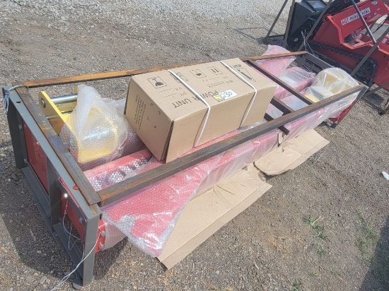2026 Agt Model:Atk-B1000 Two Post Base Plater Auto Lift, 10, 000 Lb, Hydrau