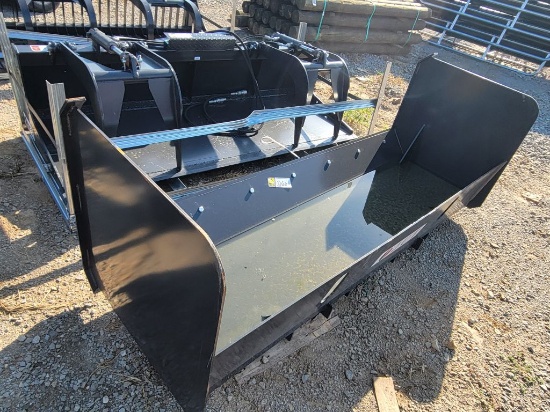 2026 JCT 84IN SKID STEER PUSHER BOX *SELLS ABSOLUTE