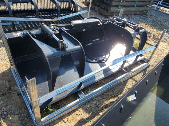 2026 JCT 84IN SKID STEER GRAPPLE BUCKET *SELLS ABSOLUTE