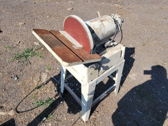JET GRINDER ON STAND *SELLS ABSOLUTE