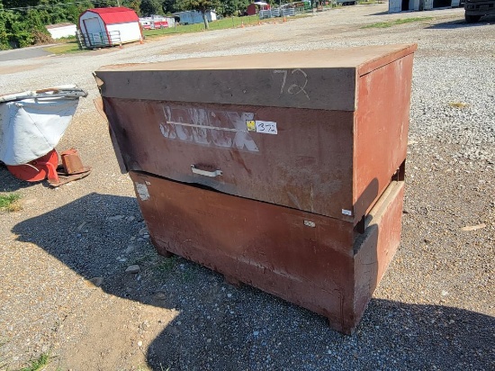 JOBOX METAL STORAGE BOX *SELLS ABSOLUTE