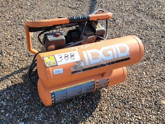 Ridgid Air Compressor 120v - Stack Unit, Sells Absolute