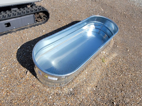 COUNTYLINE SHEEP/GOAT 6' L GALV WATER TUB 2' W X 1' T *UNUSED SCRATCH/DENT*