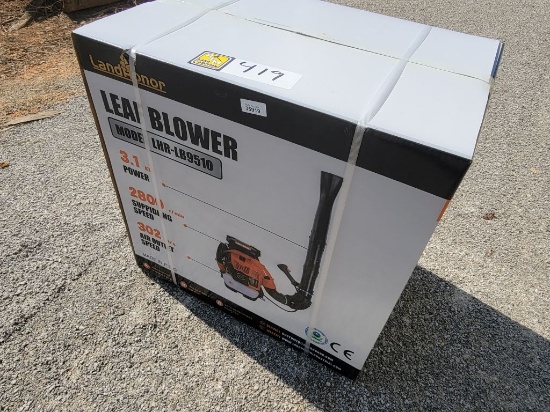 2026 LANDHONOR MODEL:LHR-LB9510 LEAF BLOWER, 3.1 KW, 2800 R/MIN, DIAPHRAGM-