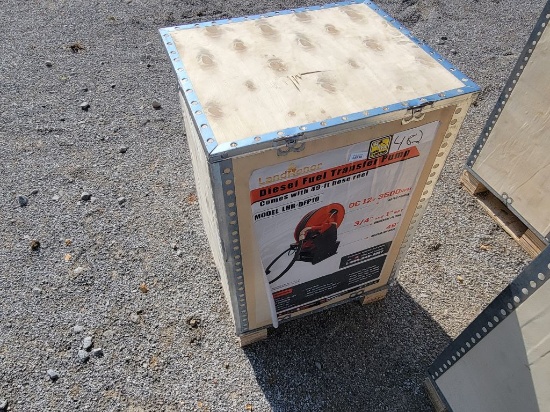 2026 LANDHONOR MODEL:LHR-DFP10 DIESEL FUEL TRANSFER PUMP, -COMES WITH 49-FT