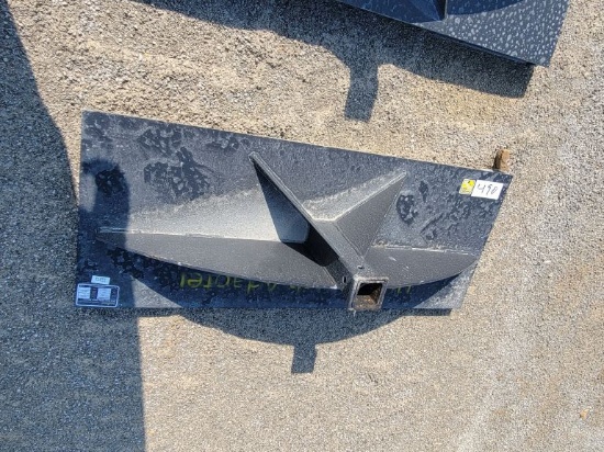 2026 LANDHONOR MODEL:UHA-16-3000G SKID STEER UTILITY HITCH ADAPTER 2" RECEI