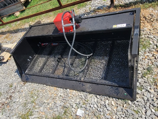 2026 FUTURE MODEL:FT-VB79 SKID STEER SCREENING BUCKET , WIDTH: 59", 10-20HZ