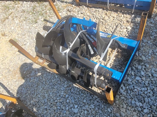 2026 FUTURE SKID STEER LOADER AUGER AND EXTRA ROD, 8IN AUGER ,WITH 12IN/16I