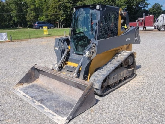John Deere 325g Cab Skid Steer, 961 Hours Showing And Counting (Used Daily)