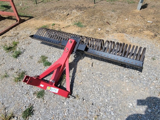 7' 3ph Landscape Rake