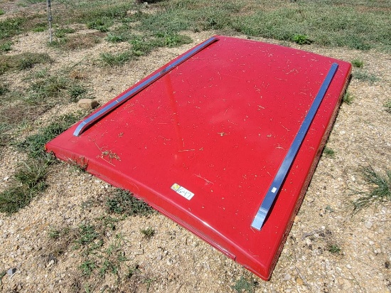 8'2" Long Dodge Bed Cover With Brackets, Fiberglass