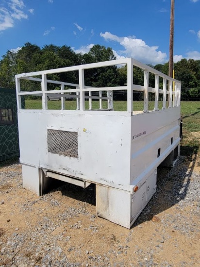 100% Aluminum Utility Bed With Lift Gate, 12' Long