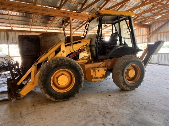 JCB 215S SERIES 3 4-WHEEL-DRIVE LOADER BACKHOE, 92 HP, 4-CYLINDER DIESEL EN