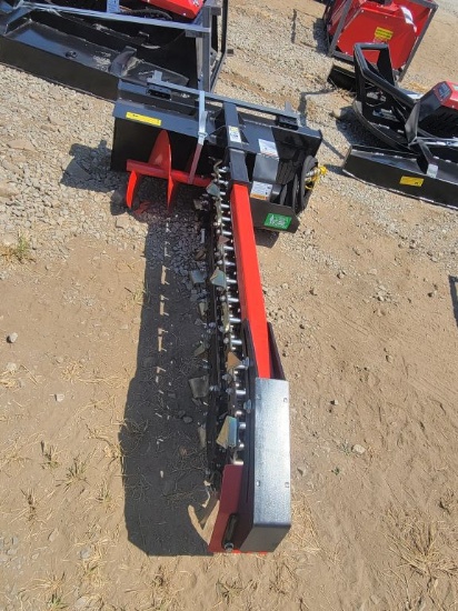 2026 RAYTREE MODEL:RMT48 SKID STEER TRENCHER, 4 FT BAR, 8 IN. ROCK & DIRT C