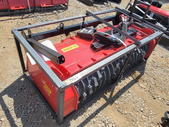 2026 RAYTREE MODEL:RMBD72ST SKID STEER DRUM MULCHER, DESIGNED CUTTING DRUM,