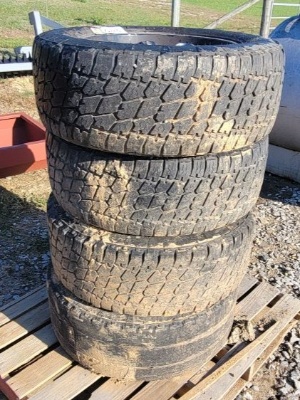 Uni 8 Lug 20" Wheels And Tires Mayhem Brand (4)