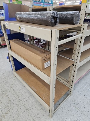 DISPLAY RACK - 3 SHELVES - 48X46X22 (LxWxH) *CONTENT NOT INCLUDED*