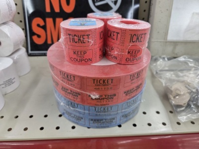 Raffle Tickets (5 Rolls)
