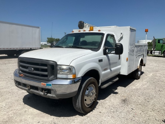2003 FORD F550 SD XL Serial Number: 1FDAF56P53ED59190
