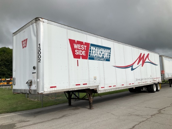 2013 WABASH DRY VAN Serial Number: 1JJV482D8DL743221