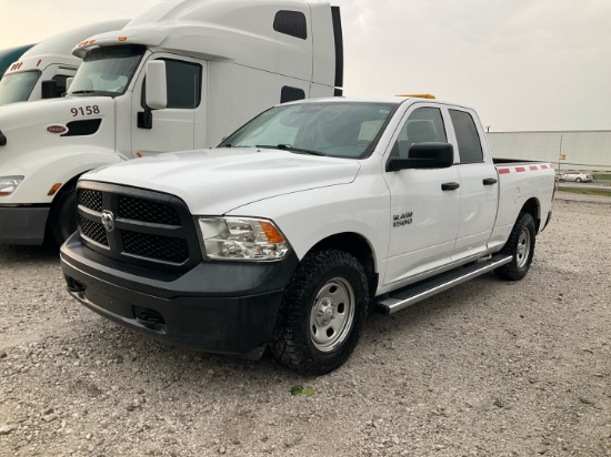 2018 RAM 1500 TRADESMAN Serial Number: 1C6RR7FG0JS287105