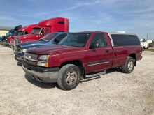 2004 CHEVROLET SILVERADO 1500 BAS Serial Number: 1GCEK14T64E182869