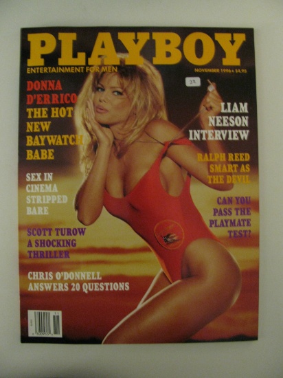 November 1996 Playboy Magazine