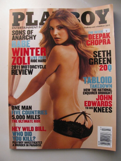 March 2011 Playboy Magazine