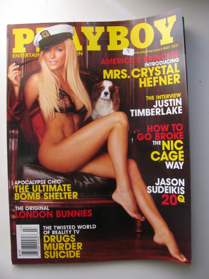 July 2011 Playboy Magazine