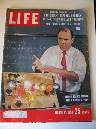 Vintage Life Magazine:  March 31, 1958