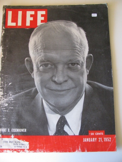 Vintage Life Magazine:  January 21, 1952