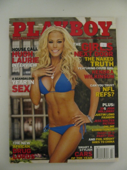 February 2009 Playboy Magazine