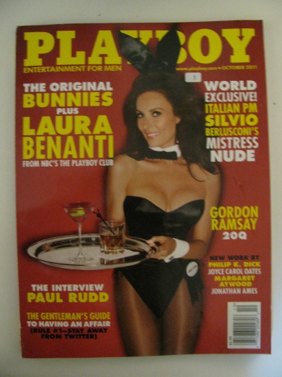 October 2011 Playboy Magazine