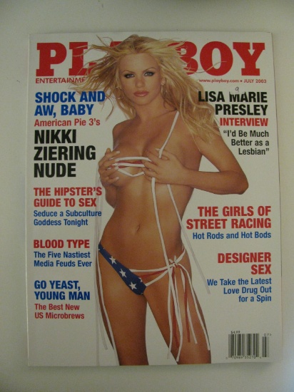 July 2003 Playboy Magazine