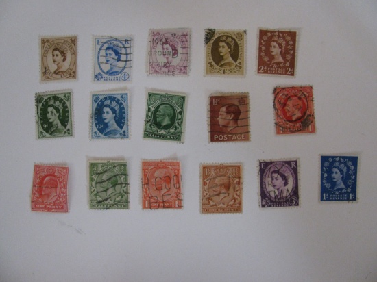 Vintage stamp set:  Great Britain