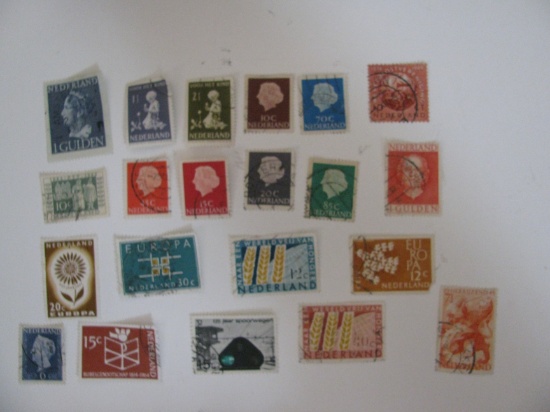 Vintage stamp set: Netherlands