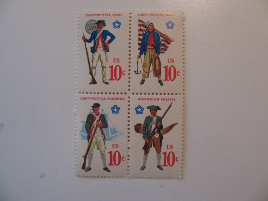 Four Vintage Unused Mint U.S. Stamps