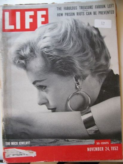 Vintage Life Magazine:  November 24, 1952