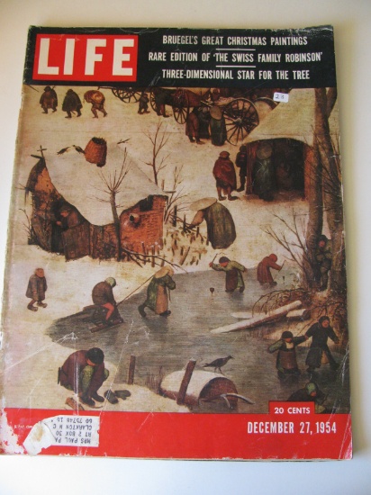 Vintage Life Magazine:  December 27, 1954