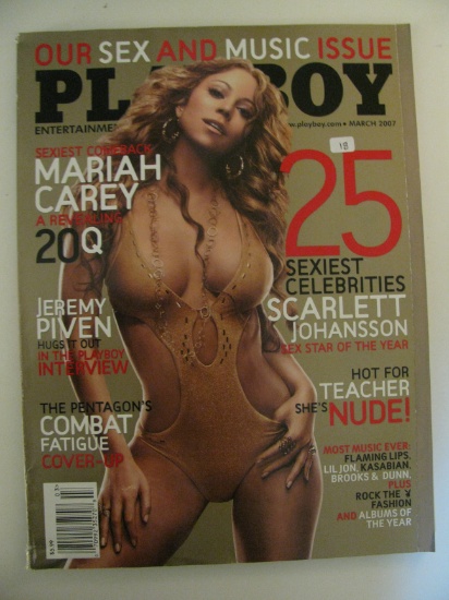 March 2007 Playboy Magazine