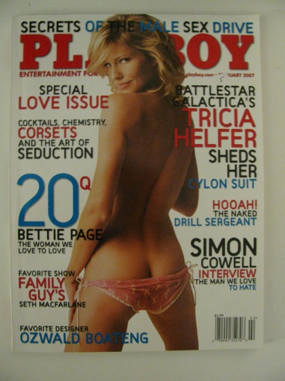 February 2007 Playboy Magazine