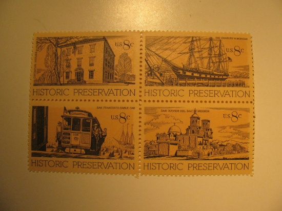 Four Vintage Unused Mint U.S. Stamps