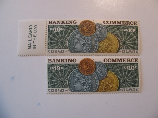 Four Vintage Unused Mint U.S. Stamps