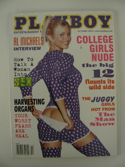 October 2002 Playboy Magazine