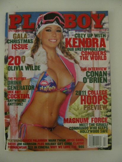December 2010 Playboy Magazine