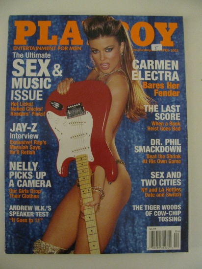 April 2003 Playboy Magazine