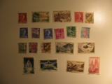 Vintage stamp set: France