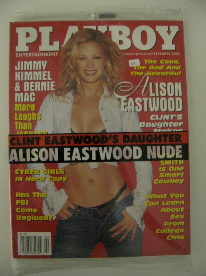 February 2003 Playboy Magazine