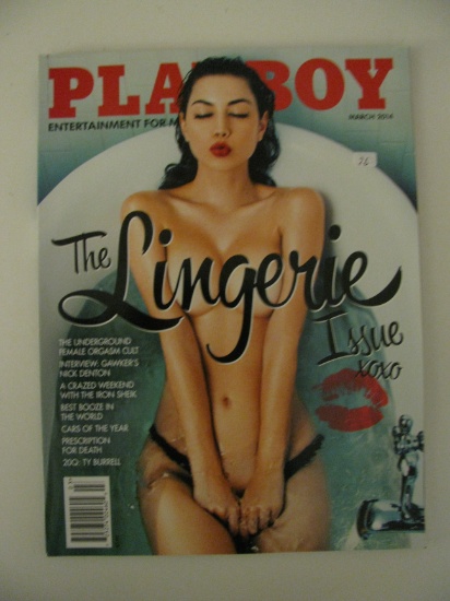 March 2014 Playboy Magazine