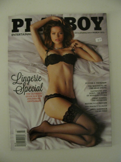March 2013 Playboy Magazine